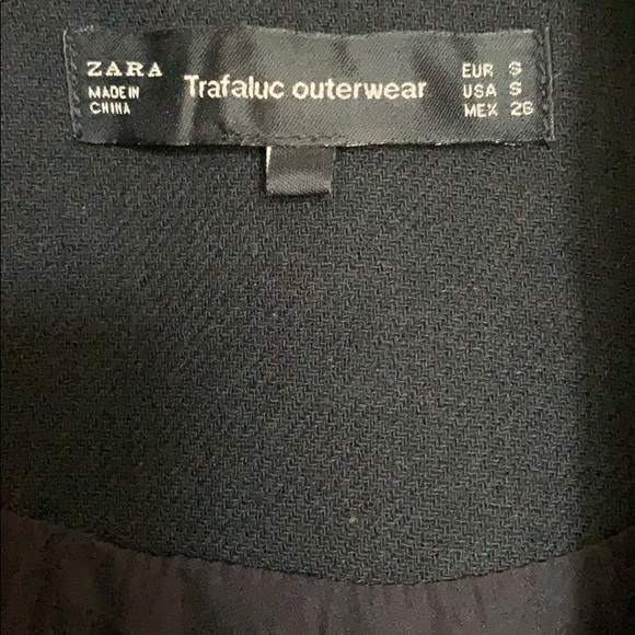 Zara Long Moto Jacket - Picture 4 of 4